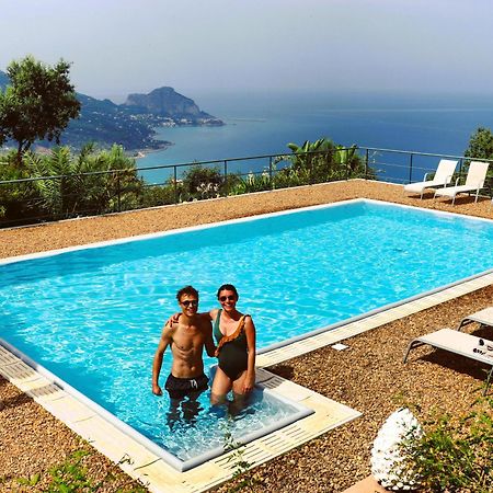 Cefalu Nest Pool House Terrace Sea View מראה חיצוני תמונה