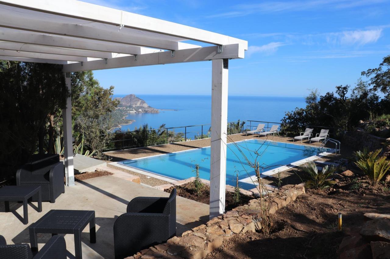 Cefalu Nest Pool House Terrace Sea View מראה חיצוני תמונה