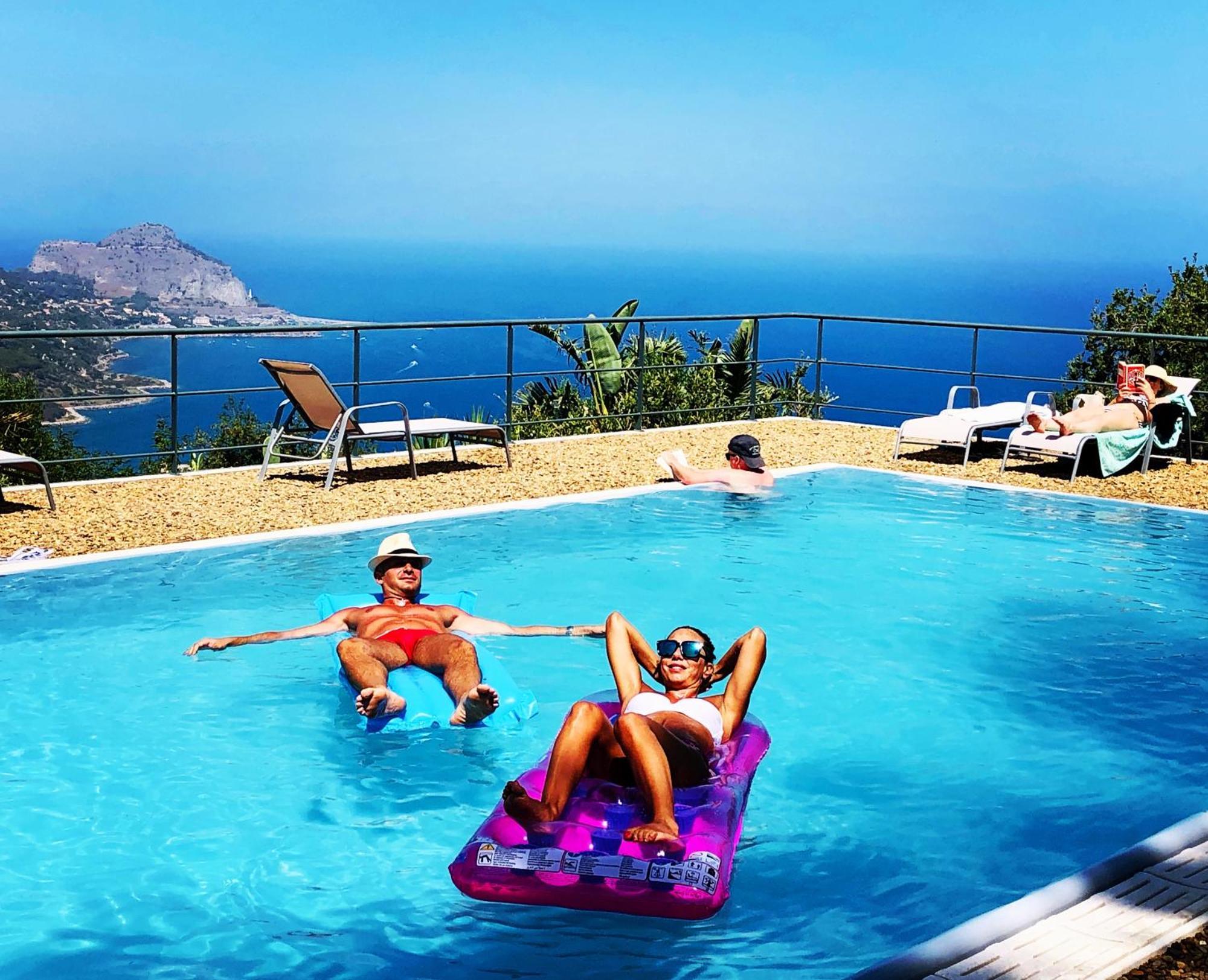 Cefalu Nest Pool House Terrace Sea View מראה חיצוני תמונה