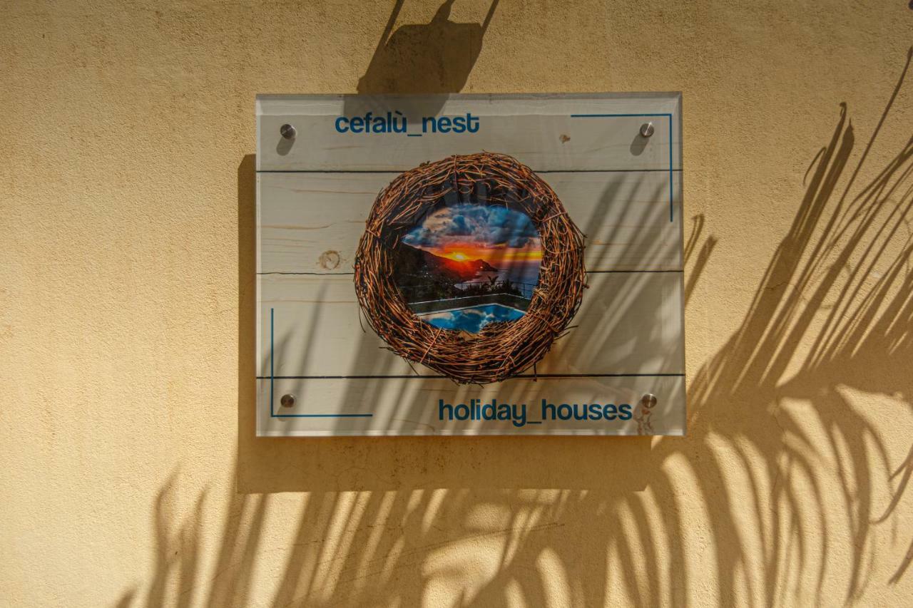 Cefalu Nest Pool House Terrace Sea View מראה חיצוני תמונה